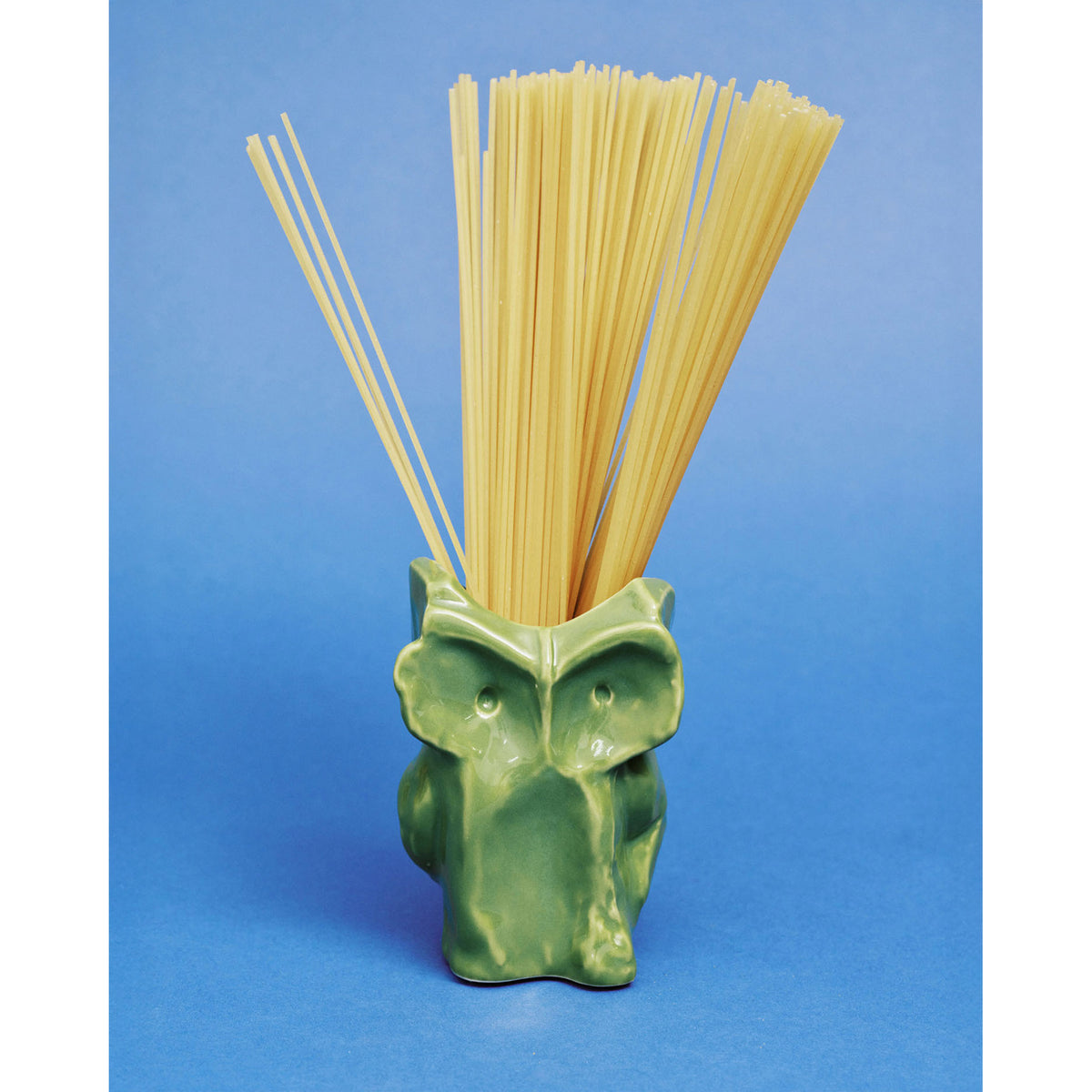 After Midnight Owl Vase - Green