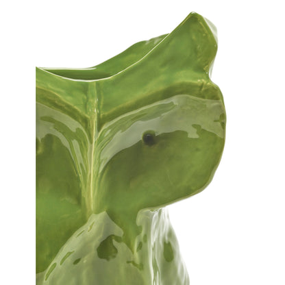After Midnight Owl Vase - Green