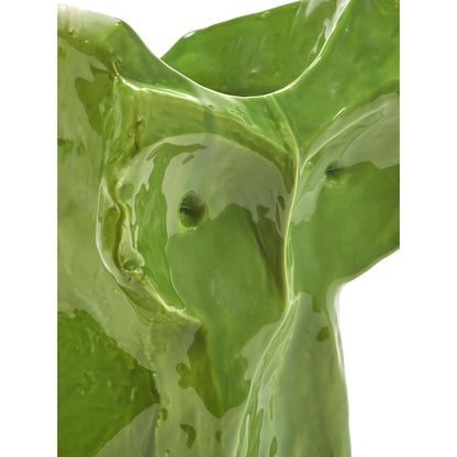 After Midnight Owl Vase - Green