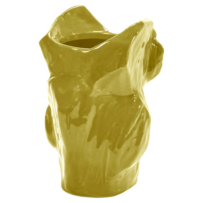 After Midnight Owl Vase - Yellow