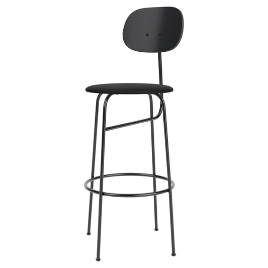 Afteroom Seat Upholstered Bar Counter Chair Plus - Black Ash