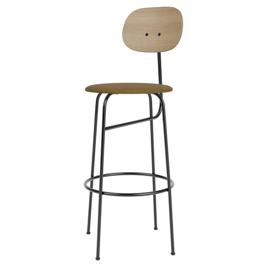 Afteroom Seat Upholstered Bar Counter Chair Plus - Natural Oak