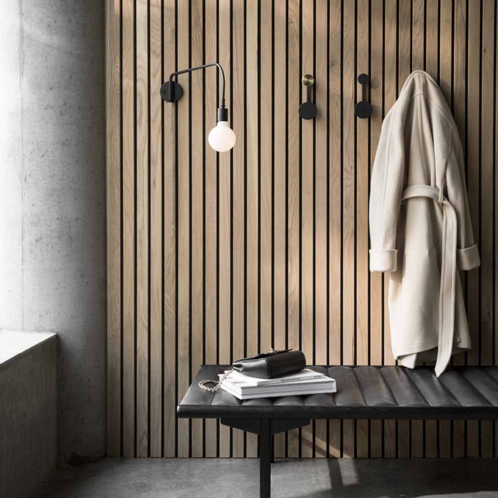 Afteroom Small Coat Hanger - Black