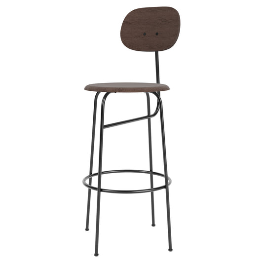 Afteroom Unupholstered Bar Counter Chair Plus - Dark Stained Oak