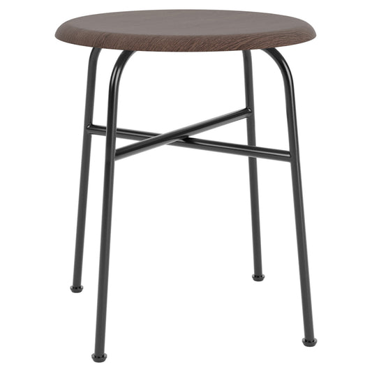 Afteroom Unupholstered Stool - Dark Stained Oak