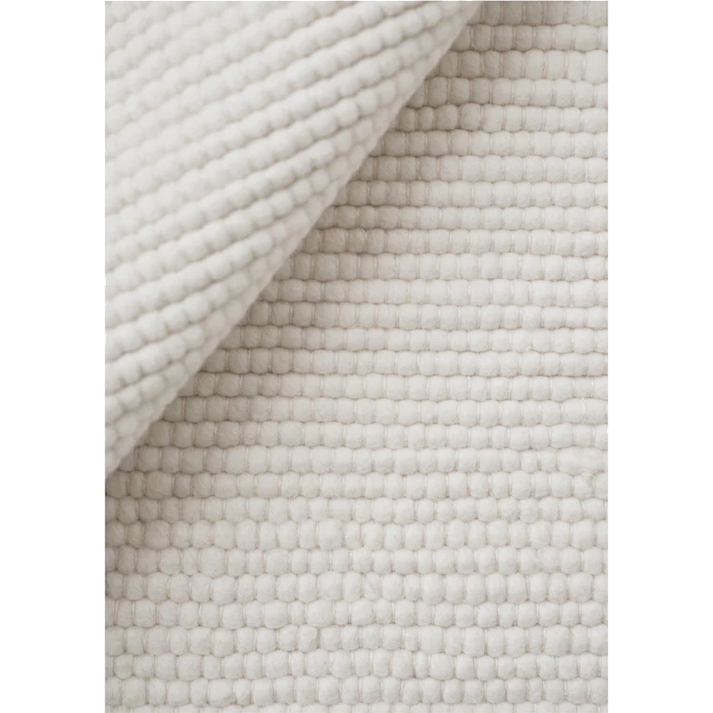 Agner Rectangular Rug - White
