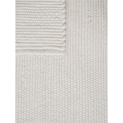 Agner Rectangular Rug - White