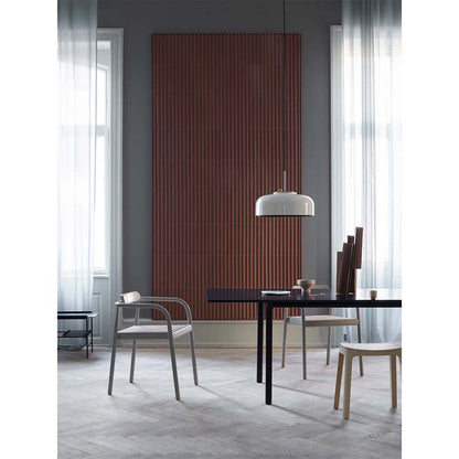 Ahm Chair - Ash Gray, Cane Seat