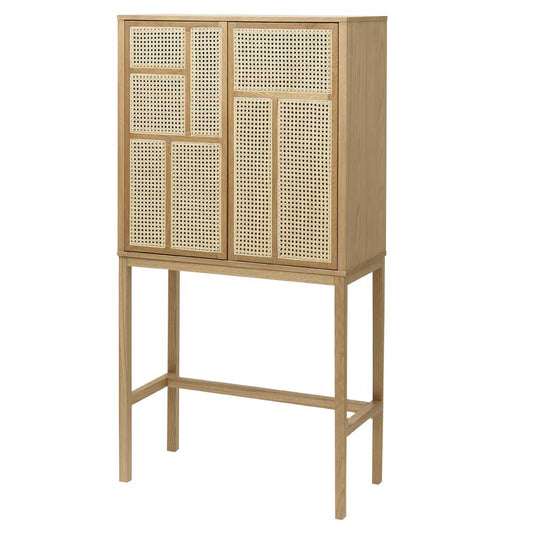 Air Cabinet - Oak, Cane