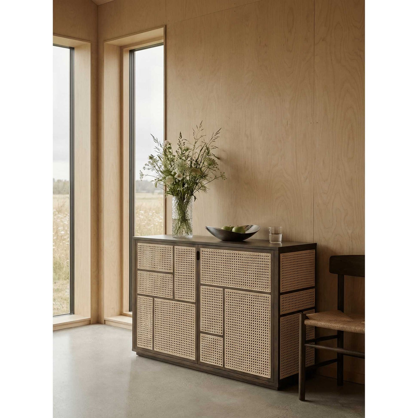 Air Sideboard - Dark Oak