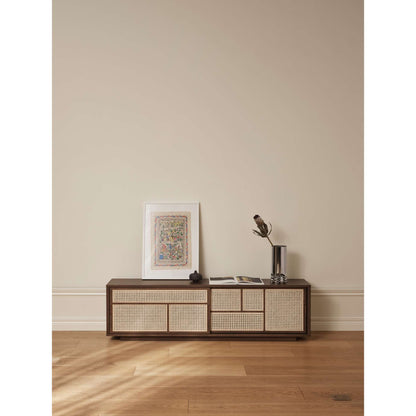 Air Sideboard Low - Dark Oak
