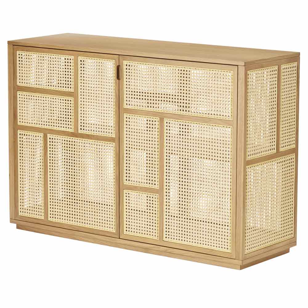 Air Sideboard - Oak, Cane