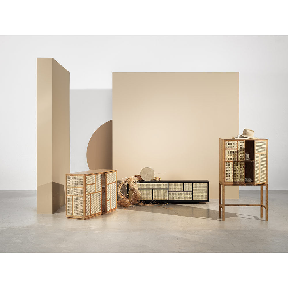 Air Sideboard - Oak, Cane
