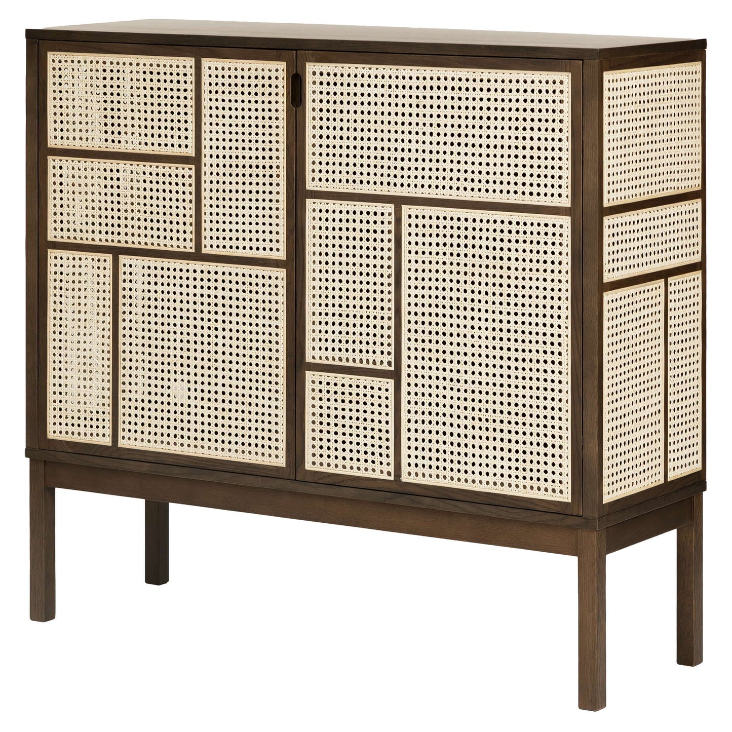 Air Sideboard With Legs - Dark Oak