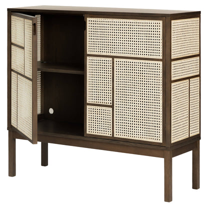 Air Sideboard With Legs - Dark Oak