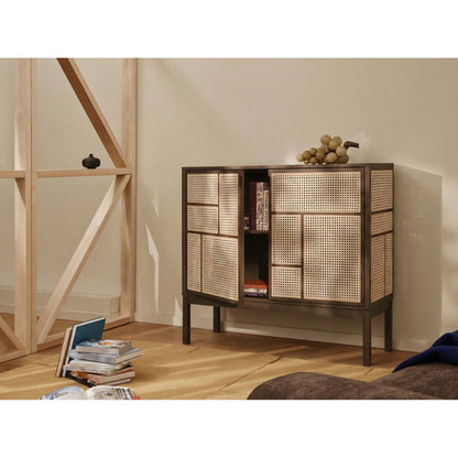 Air Sideboard With Legs - Dark Oak