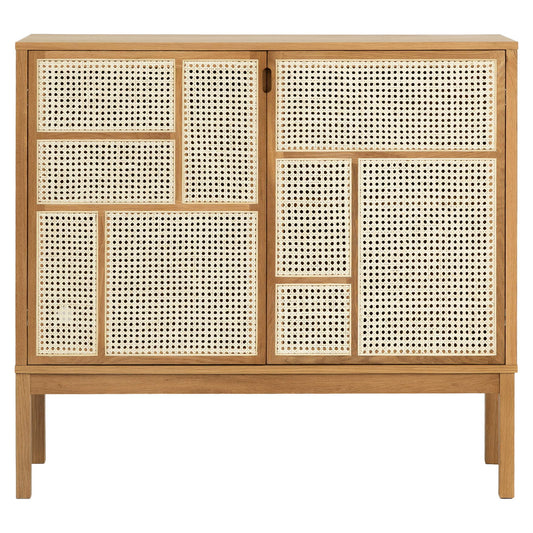 Air Sideboard With Legs - Oak
