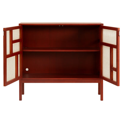 Air Sideboard With Legs - Red
