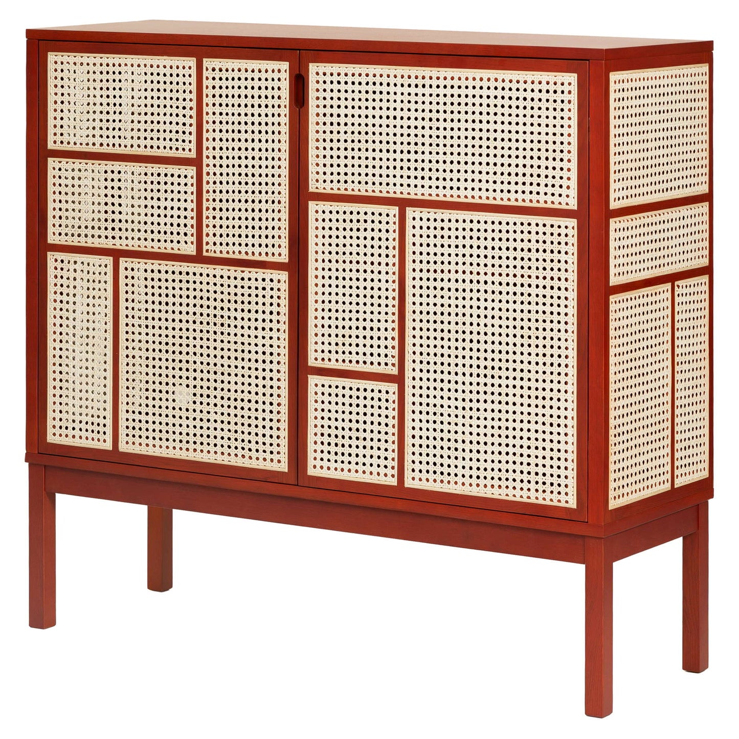Air Sideboard With Legs - Red