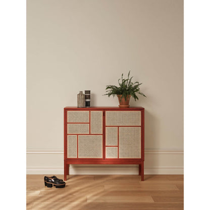 Air Sideboard With Legs - Red