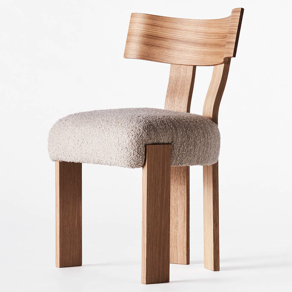 Alba Chair - Boucle, Natural Oiled Oak
