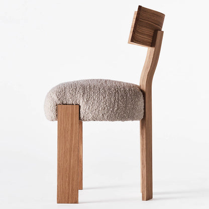 Alba Chair - Boucle, Natural Oiled Oak