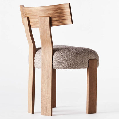Alba Chair - Boucle, Natural Oiled Oak