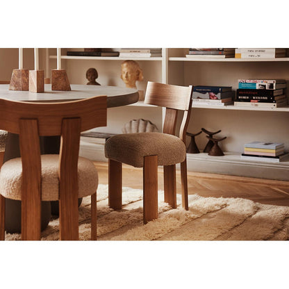 Alba Chair - Boucle, Natural Oiled Oak