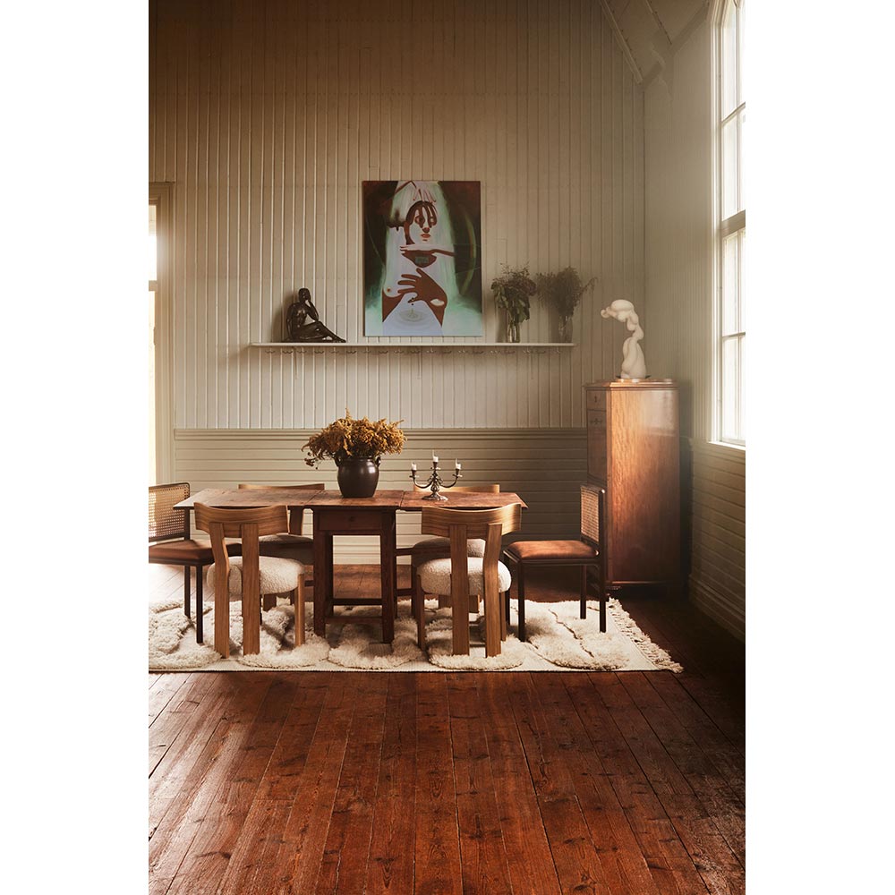 Alba Chair - Boucle, Natural Oiled Oak