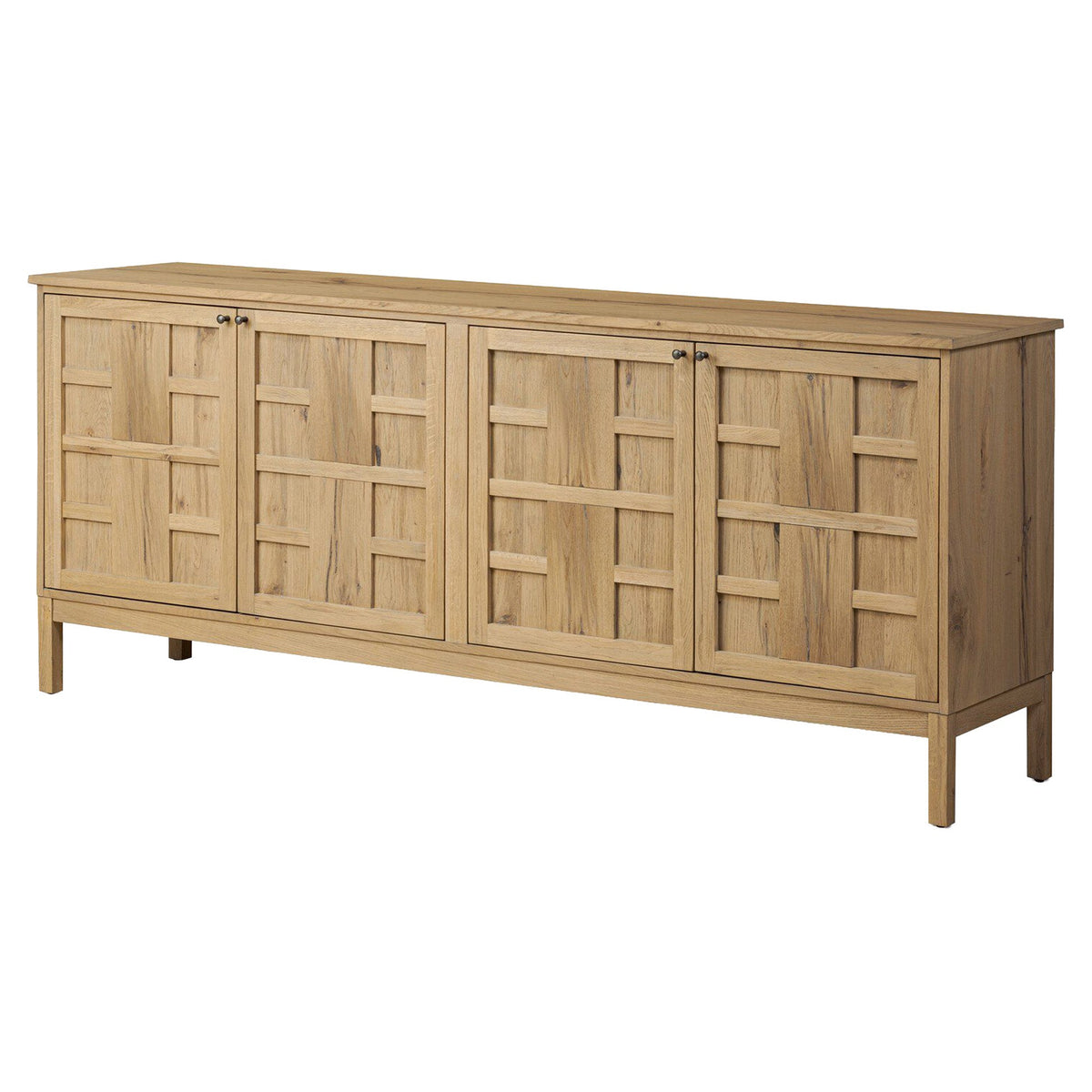 Alessio Sideboard - Aged Natural Oak Veneer