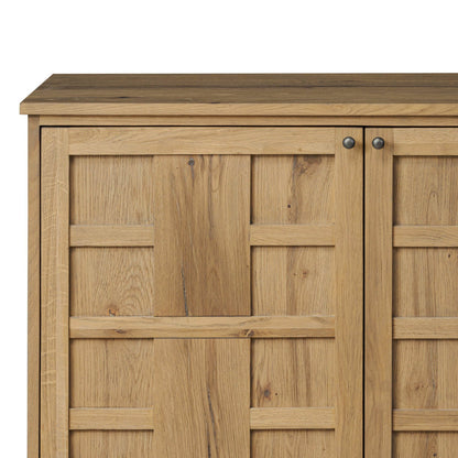 Alessio Sideboard - Aged Natural Oak Veneer