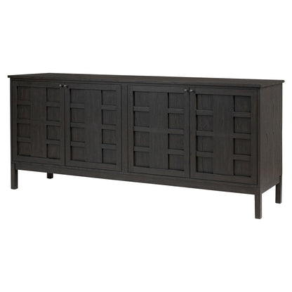 Alessio Sideboard - Smoked Black