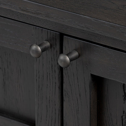 Alessio Sideboard - Smoked Black