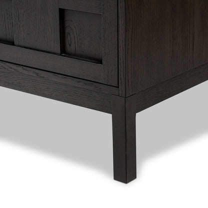 Alessio Sideboard - Smoked Black