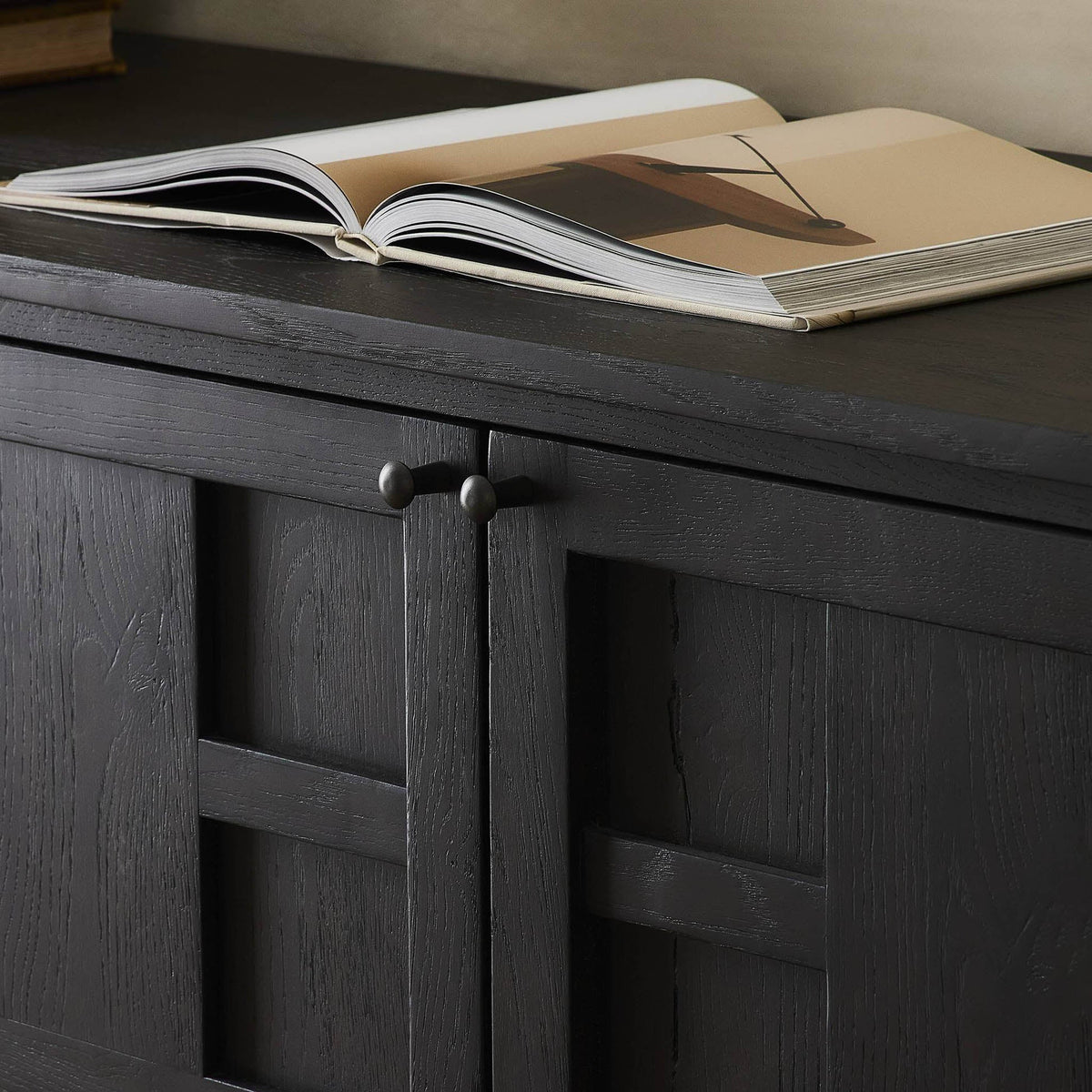 Alessio Sideboard - Smoked Black