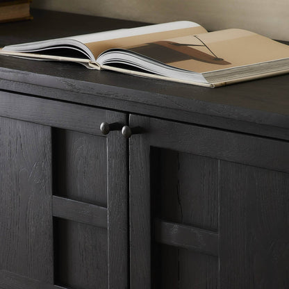 Alessio Sideboard - Smoked Black
