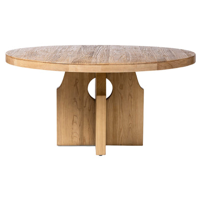 Allandale Round Dining Table - Reclaimed Natural Elm