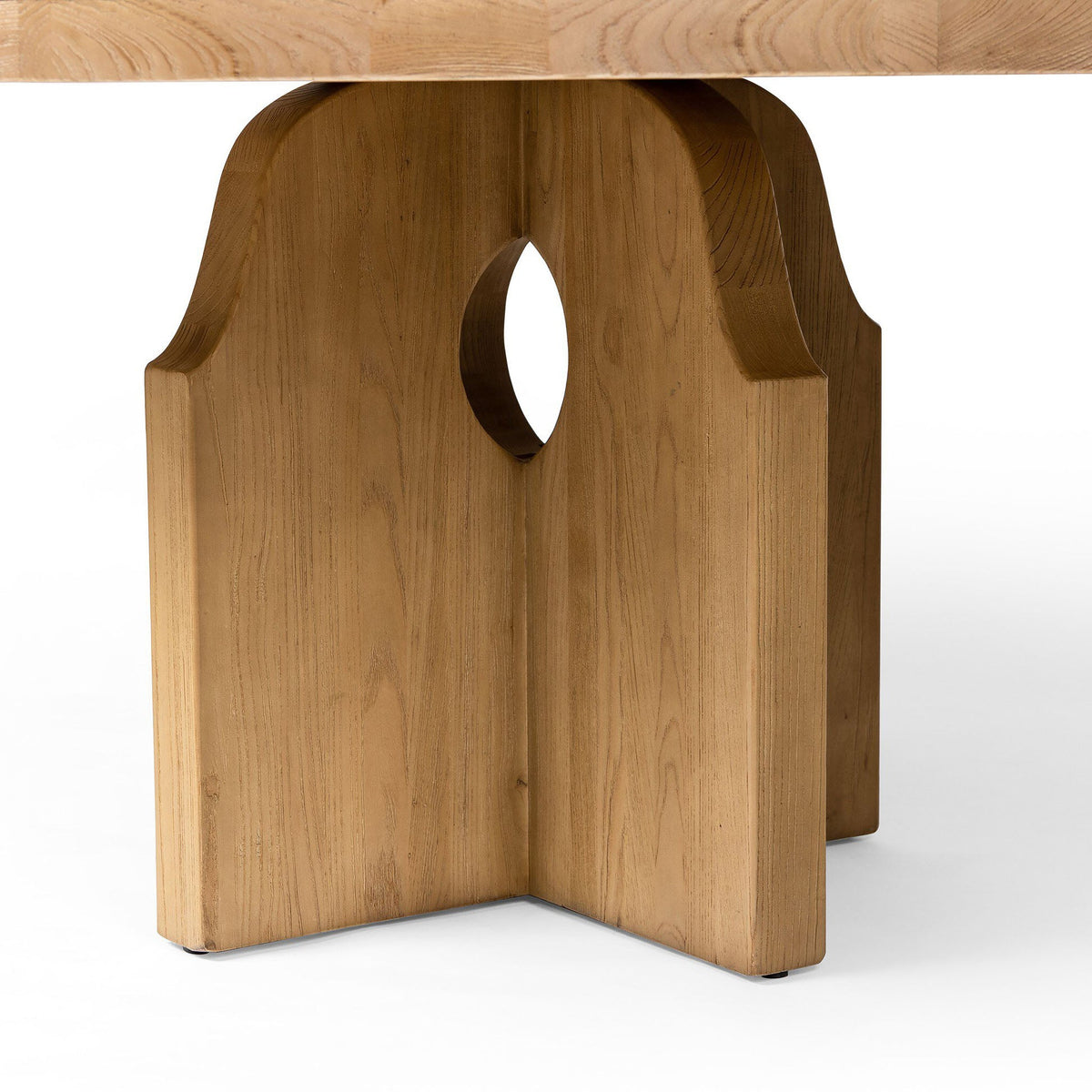 Allandale Round Dining Table - Reclaimed Natural Elm