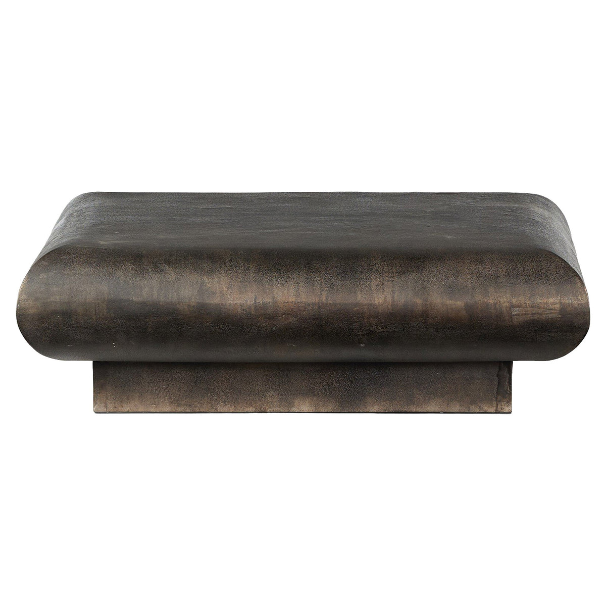 Ambra Outdoor Coffee Table - Distressed Bronze - 48"W