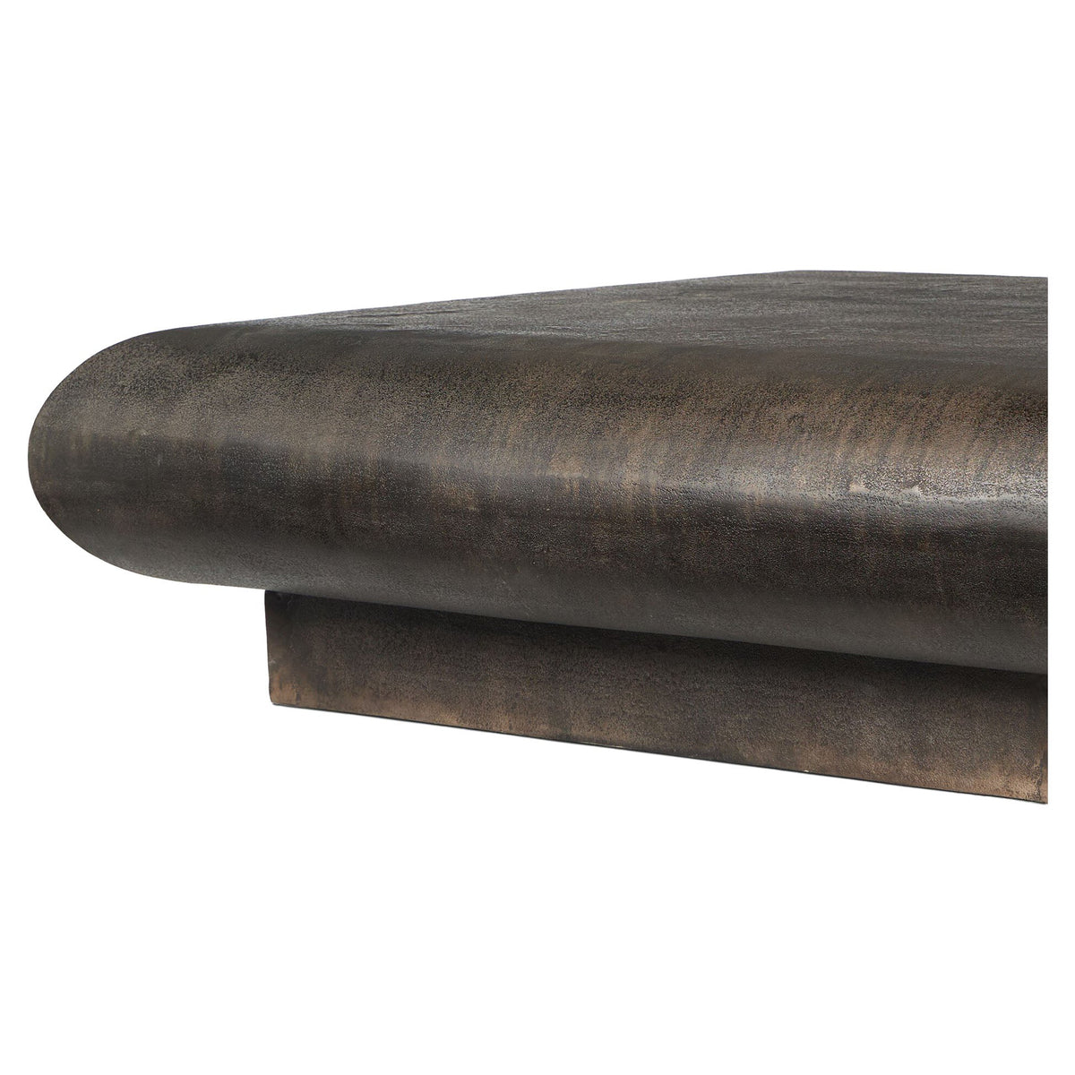 Ambra Outdoor Coffee Table - Distressed Bronze - 48"W