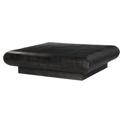 Ambra Outdoor Coffee Table - Distressed Bronze - 55.5"W