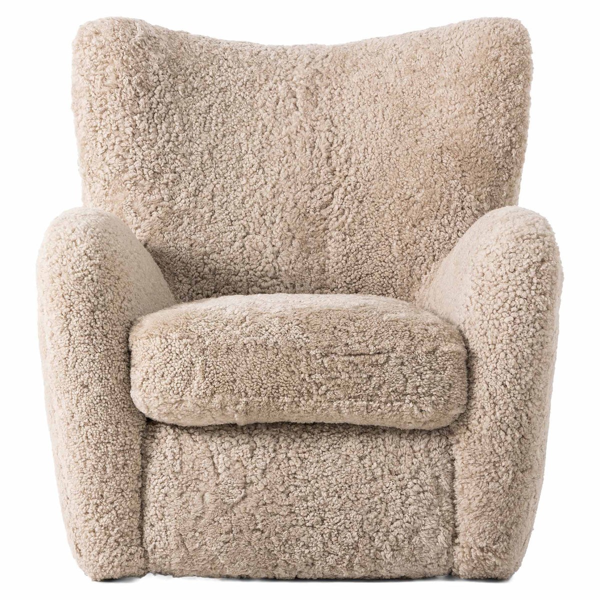 Amelie Chair - Beige Shearling