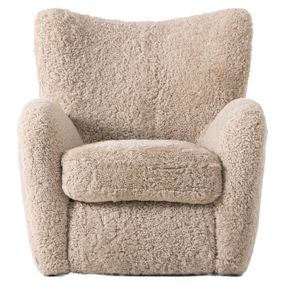 Amelie Chair - Beige Shearling