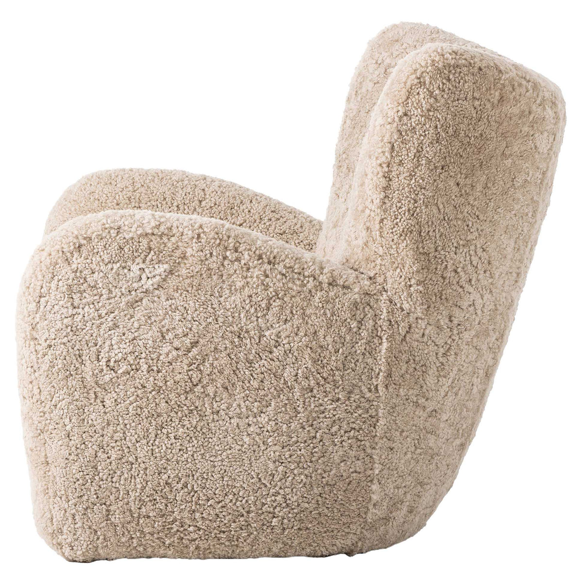 Amelie Chair - Beige Shearling