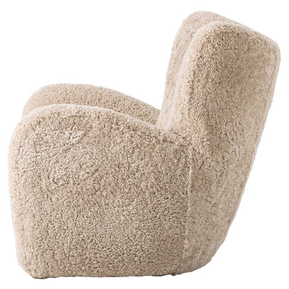 Amelie Chair - Beige Shearling