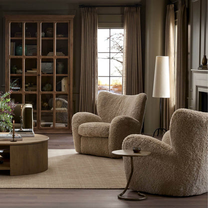 Amelie Chair - Beige Shearling
