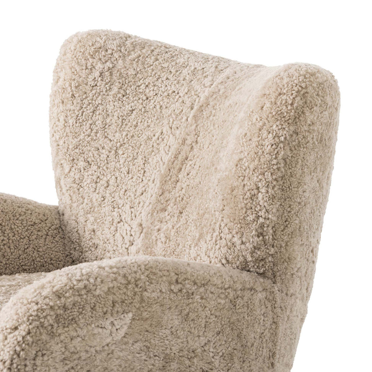 Amelie Chair - Beige Shearling