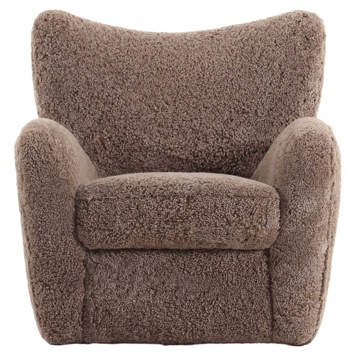 Amelie Chair - Taupe Shearling