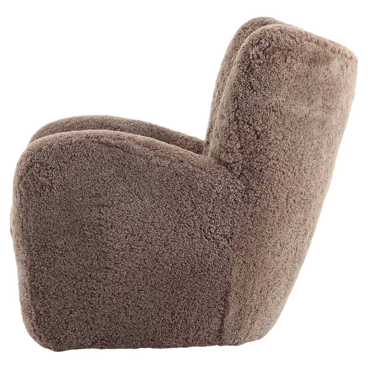 Amelie Chair - Taupe Shearling