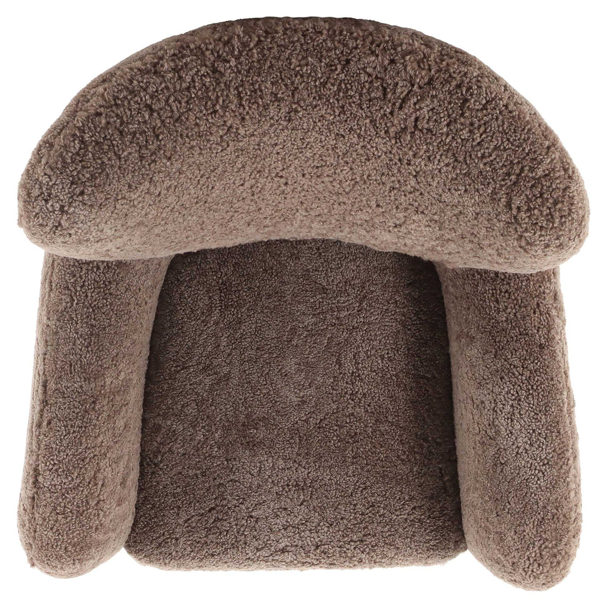 Amelie Chair - Taupe Shearling